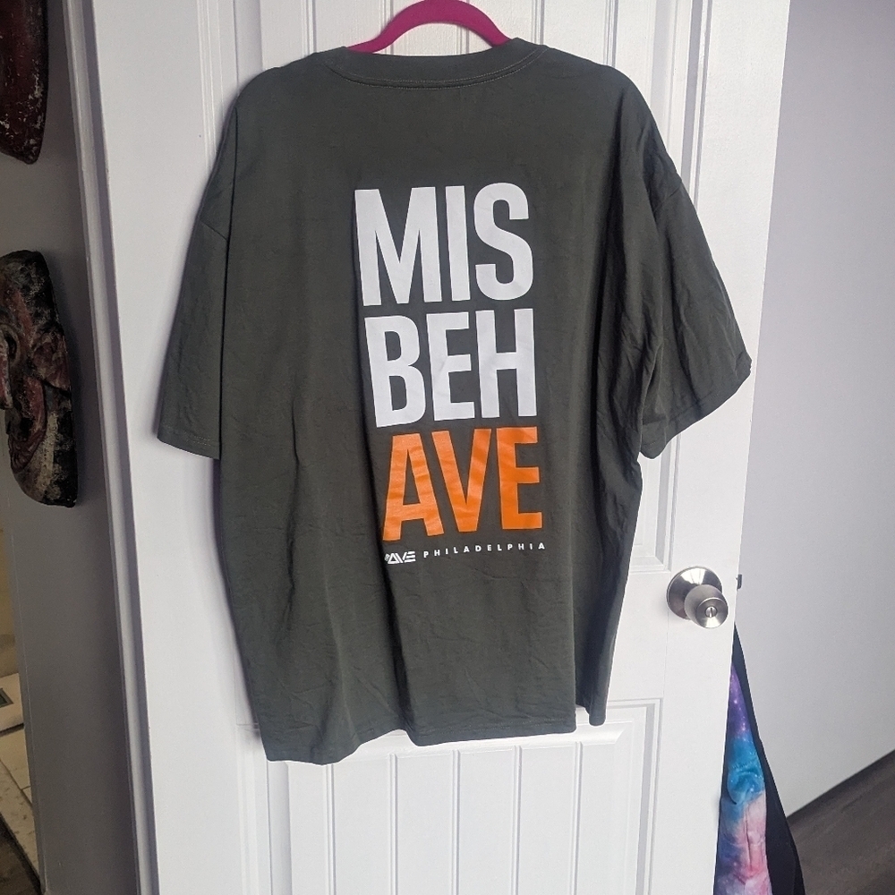 2XL Misbehave The Ave Philadelphia Club Tee - Picture 6 of 7